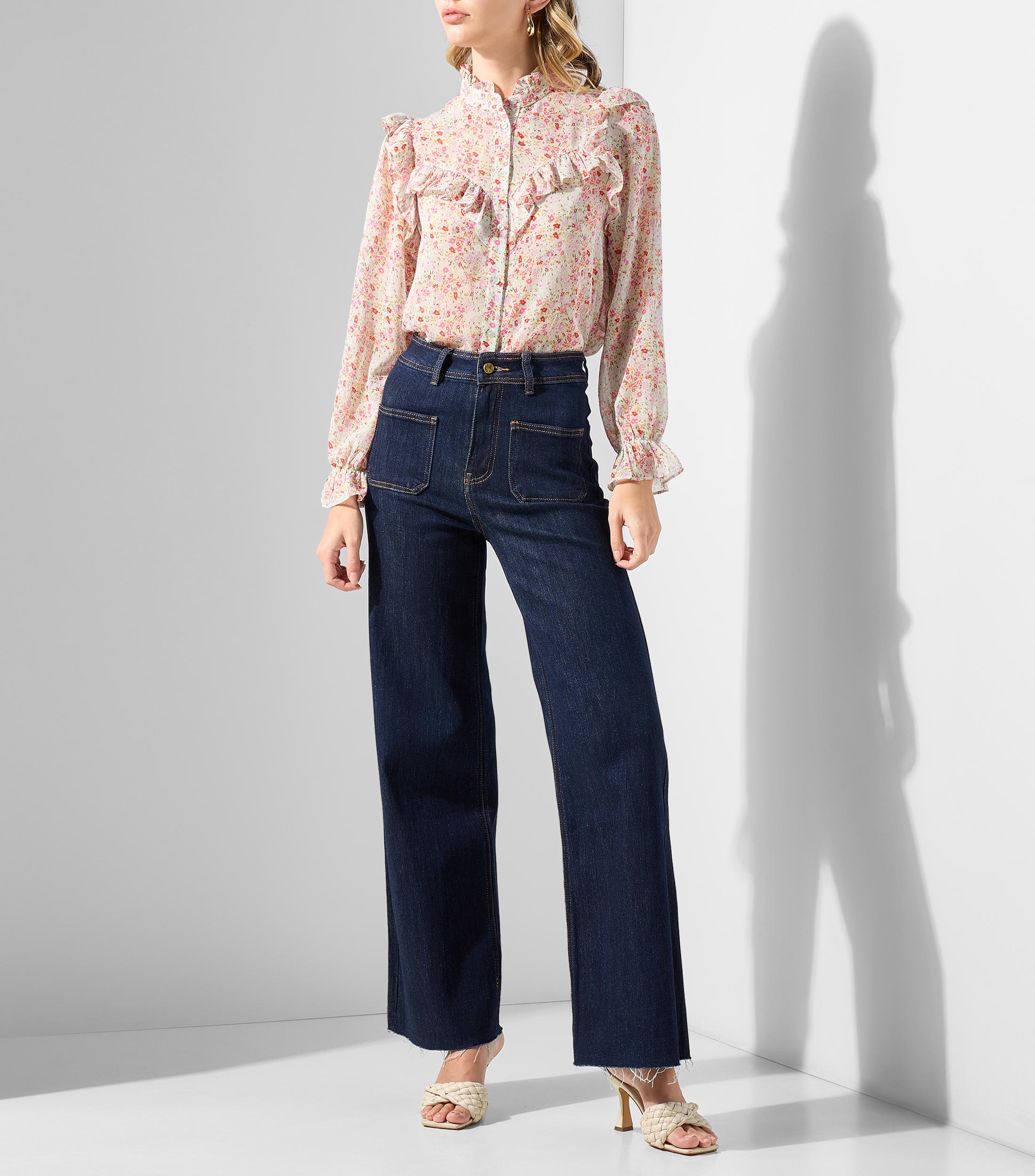 Jeans recto Mujer